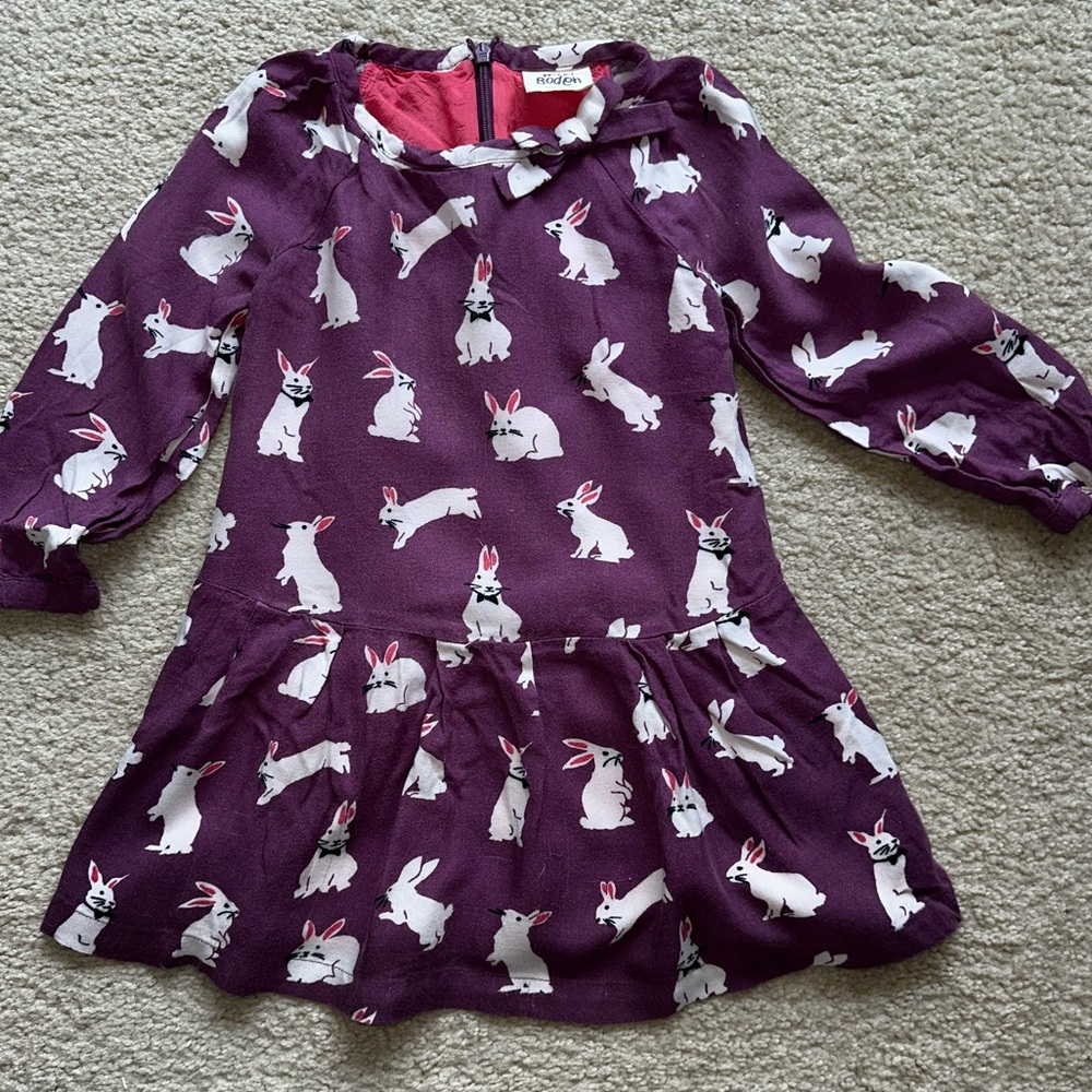 BODEN Bunny Dress | Toddler | Easter Spring